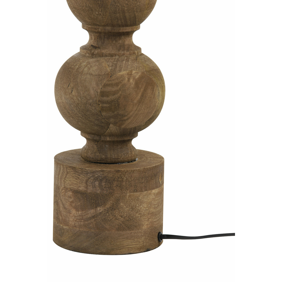 Lampa stołowa drewniana 50 cm Light Living