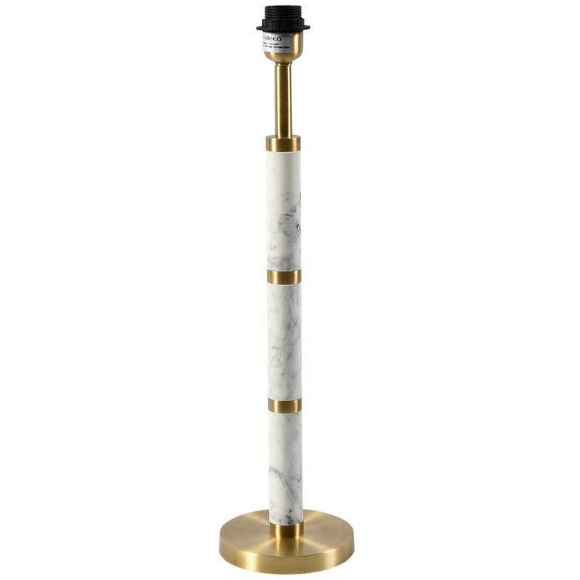 Lampa marmurowa ze złotymi wykończeniami Belldeco Deluxe Gold 2