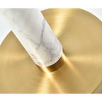 Lampa marmurowa ze złotymi wykończeniami Belldeco Deluxe Gold 2