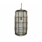 Lampa sufitowa Modern druciana złota Belldeco