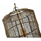 Lampa sufitowa Modern druciana złota Belldeco