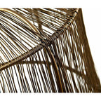 Lampa sufitowa Modern druciana złota Belldeco