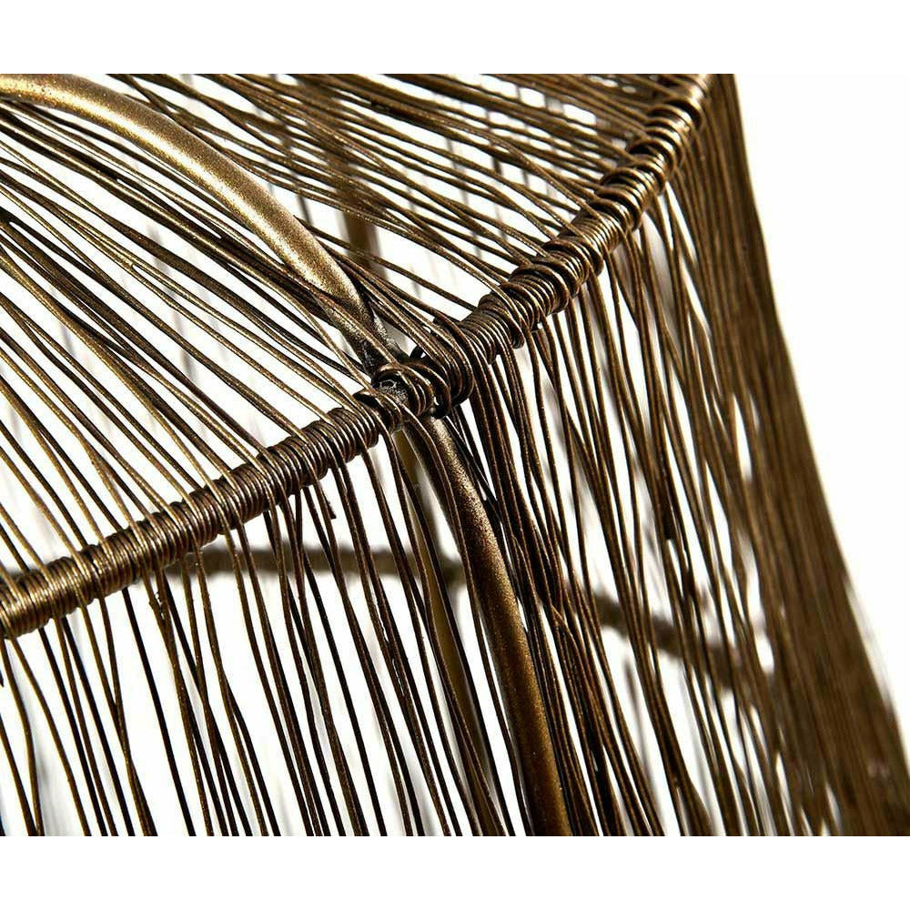 Lampa sufitowa Modern druciana złota Belldeco