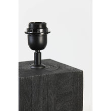 Załaduj obraz do przeglądarki galerii, Lampa podłogowa drewno czarny 23 x 125 cm Robbia Light &amp; Living
