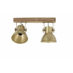 Lampa podwójna sufitowa industrialna  złota Light Living