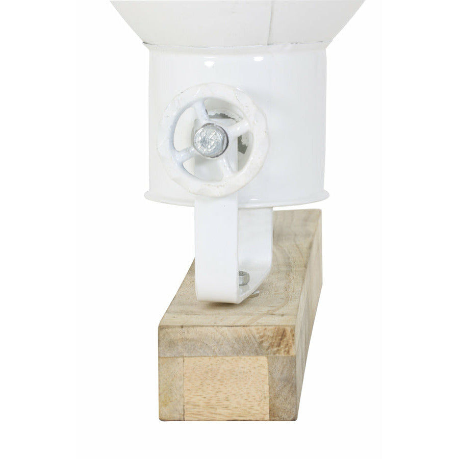 Lampa potrójna sufitowa industrialna biała Light Living