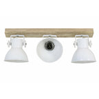 Lampa potrójna sufitowa industrialna biała Light Living
