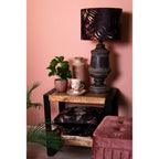 Lampa stołowa drewniana duża Clayre Eef