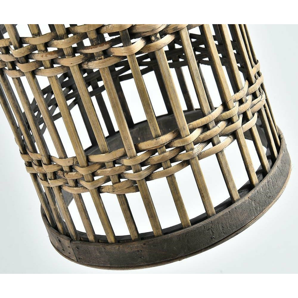 Lampa wisząca boho tuba bambusowa Belldeco