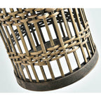 Lampa wisząca boho tuba bambusowa Belldeco