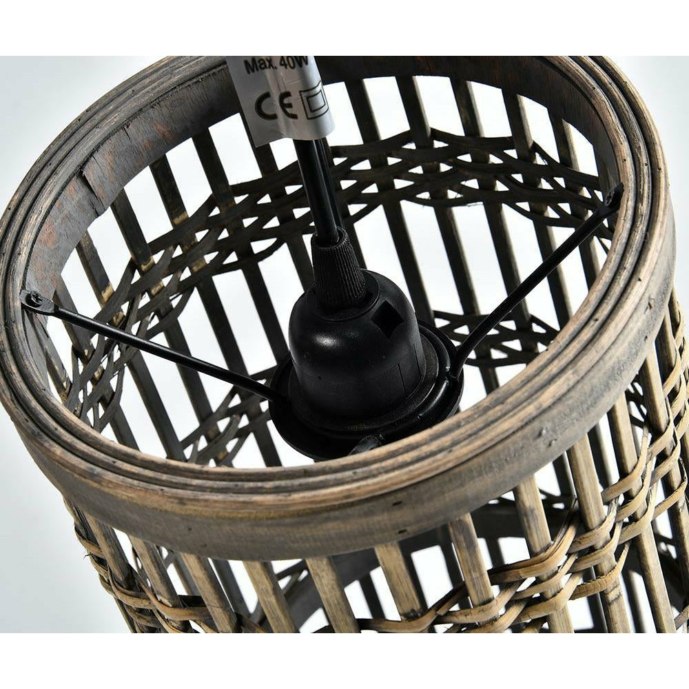 Lampa wisząca boho tuba bambusowa Belldeco