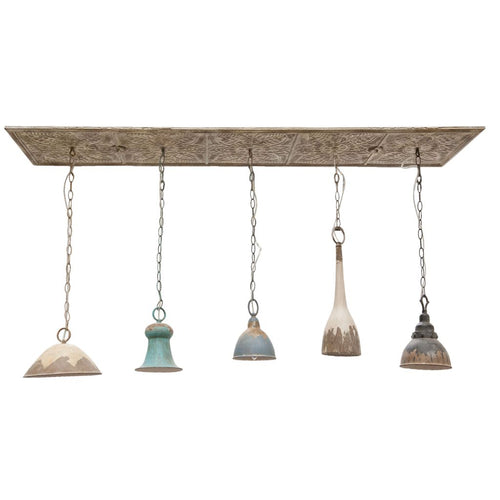 Lampa wisząca Vintage metalowa Clayre Eef