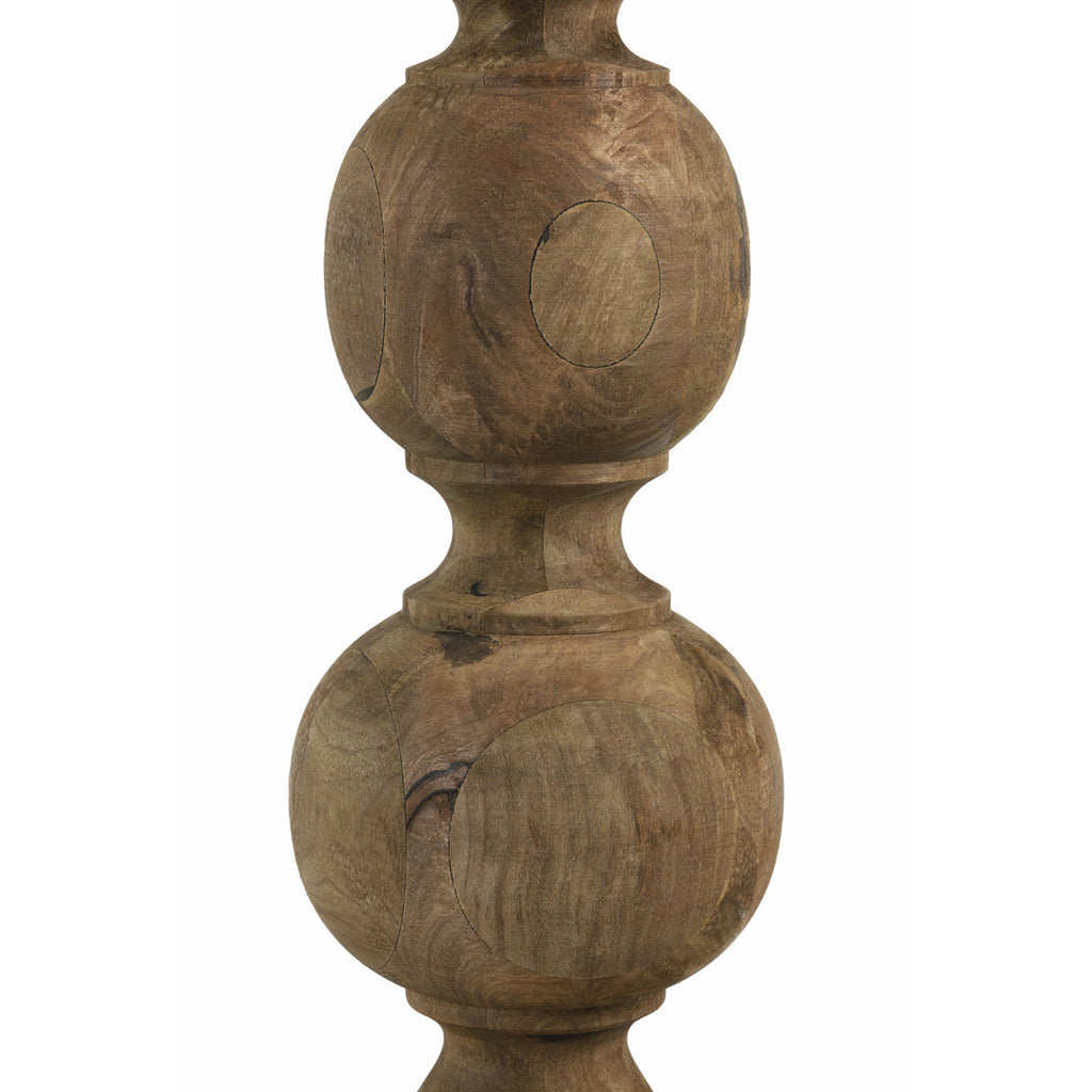 Lampa stołowa drewniana wysoka 78 cm Light Living