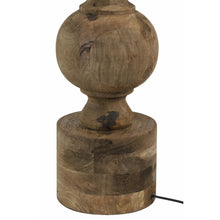 Załaduj obraz do przeglądarki galerii, Lampa stołowa drewniana wysoka 78 cm Light Living
