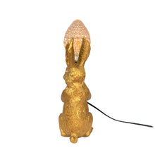 Załaduj obraz do przeglądarki galerii, Lampa stołowa królik złota Clayre Eef
