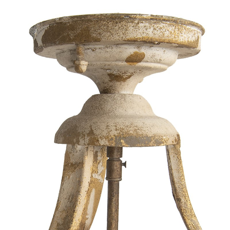 Lampa sufitowa metalowa złota shabby Clayre Eef