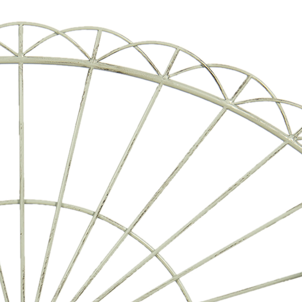 Ławka ogrodowa stylowa zielona retro Clayre Eef