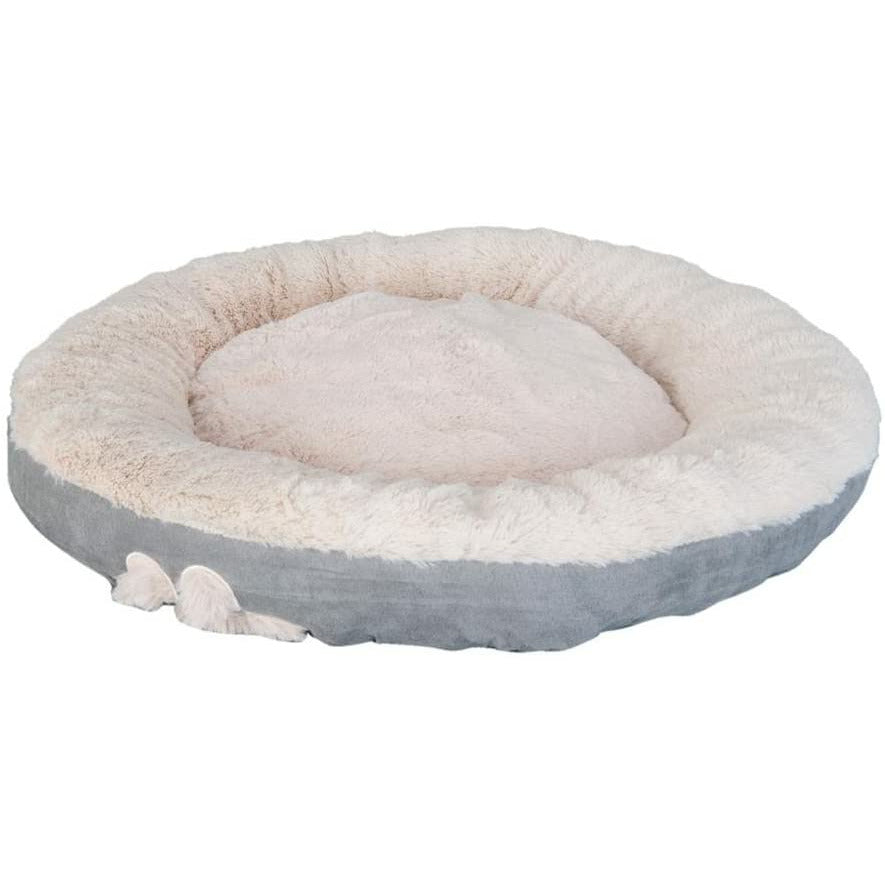 Legowisko dla psa szare okrągłe