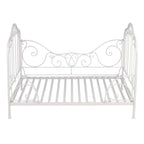 Metalowe łóżko dla psa Vintage białe Clayre Eef