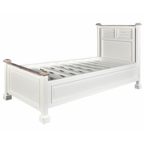 Łóżko Bristol White pojedyńcze Belldeco