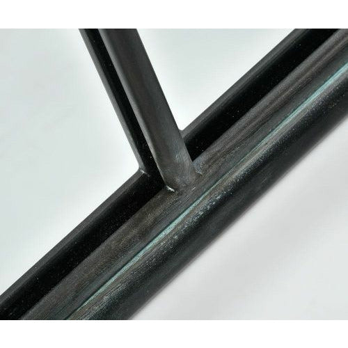 Lustro Nero czarne szprosy Belldeco