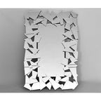 Lustro srebrne eleganckie Glamour 120 cm Belldeco