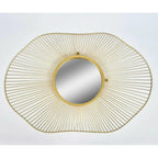 Gold line Lustro 2A złote oko Bellldeco