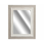 Lustro ścienne prostokątne Grigio B szare 100 cm Belldeco