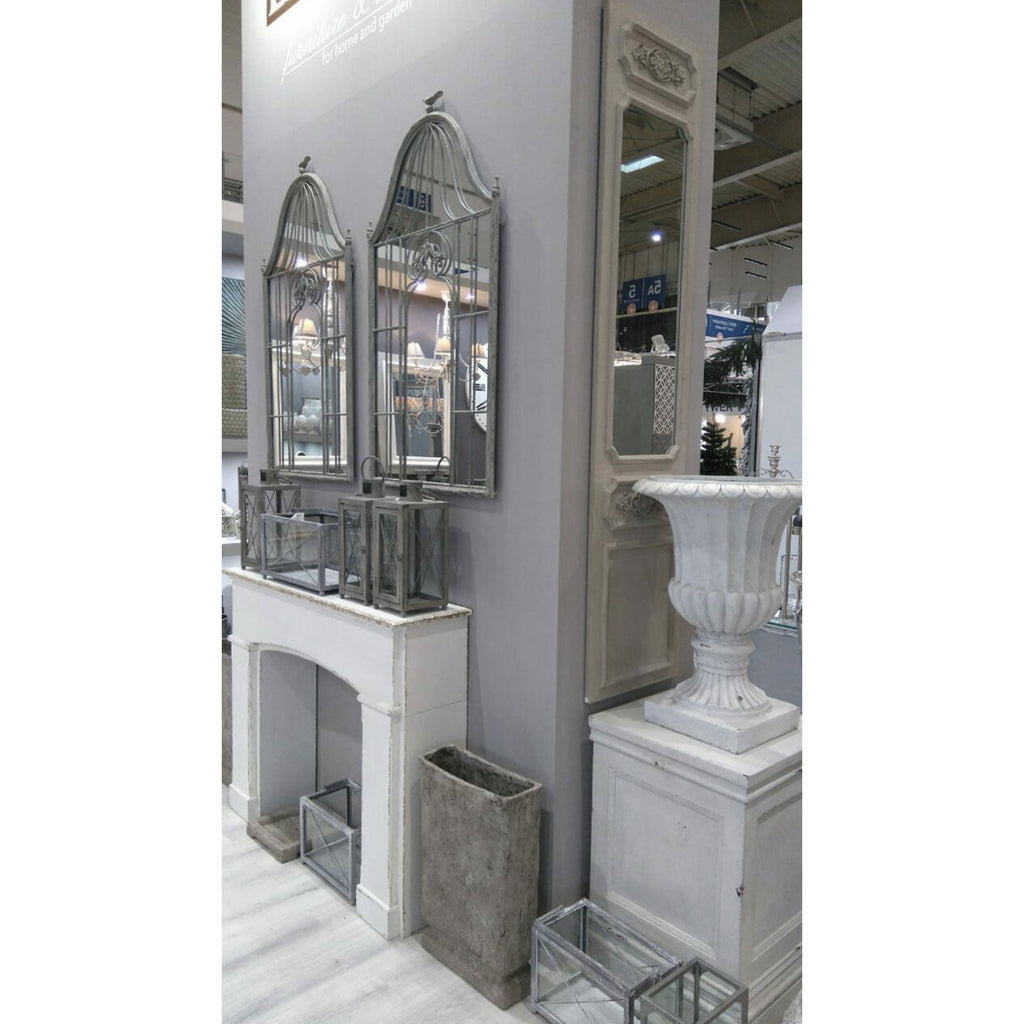 Lustro prowansalsakie Grigio klatka Belldeco