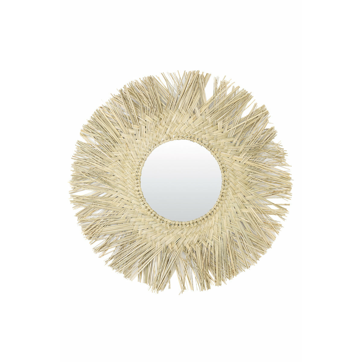 Lustro okrągłe boho Omima 75 cm Light & Living