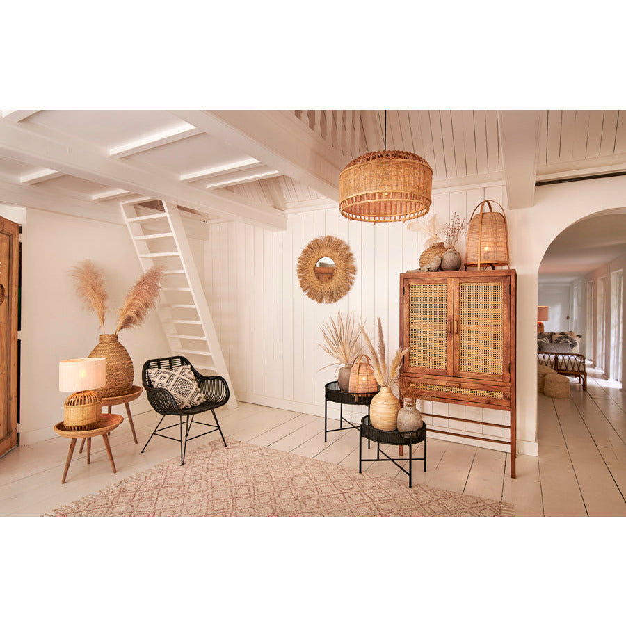 Lustro okrągłe boho Omima 75 cm Light & Living