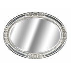 Lustro owalne srebro Grigo Belldeco