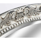 Lustro owalne srebro Grigo Belldeco