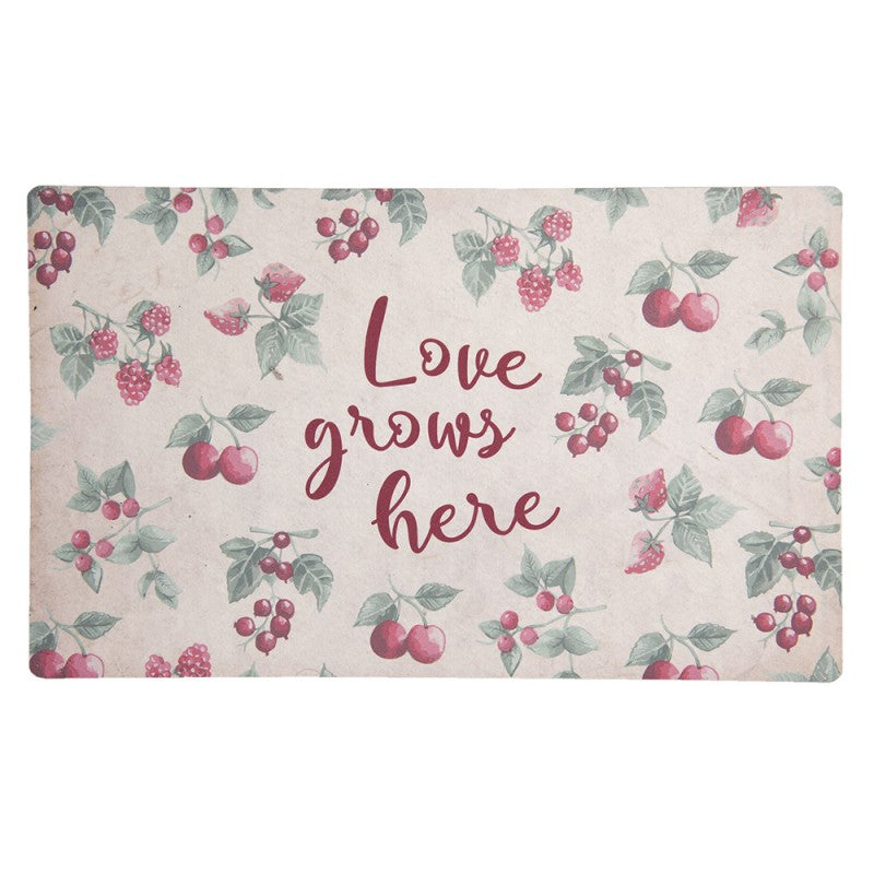 Wycieraczka mata wewnętrzna truskawki Clayre Eef