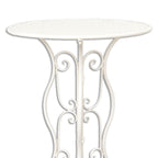 Meble ogrodowe metalowe retro białe Clayre Eef