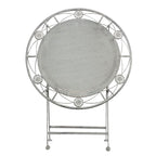 Meble ogrodowe metalowe retro szare Clayre Eef