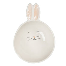 Załaduj obraz do przeglądarki galerii, Miska królik uszy ceramiczna  Clayre Eef

