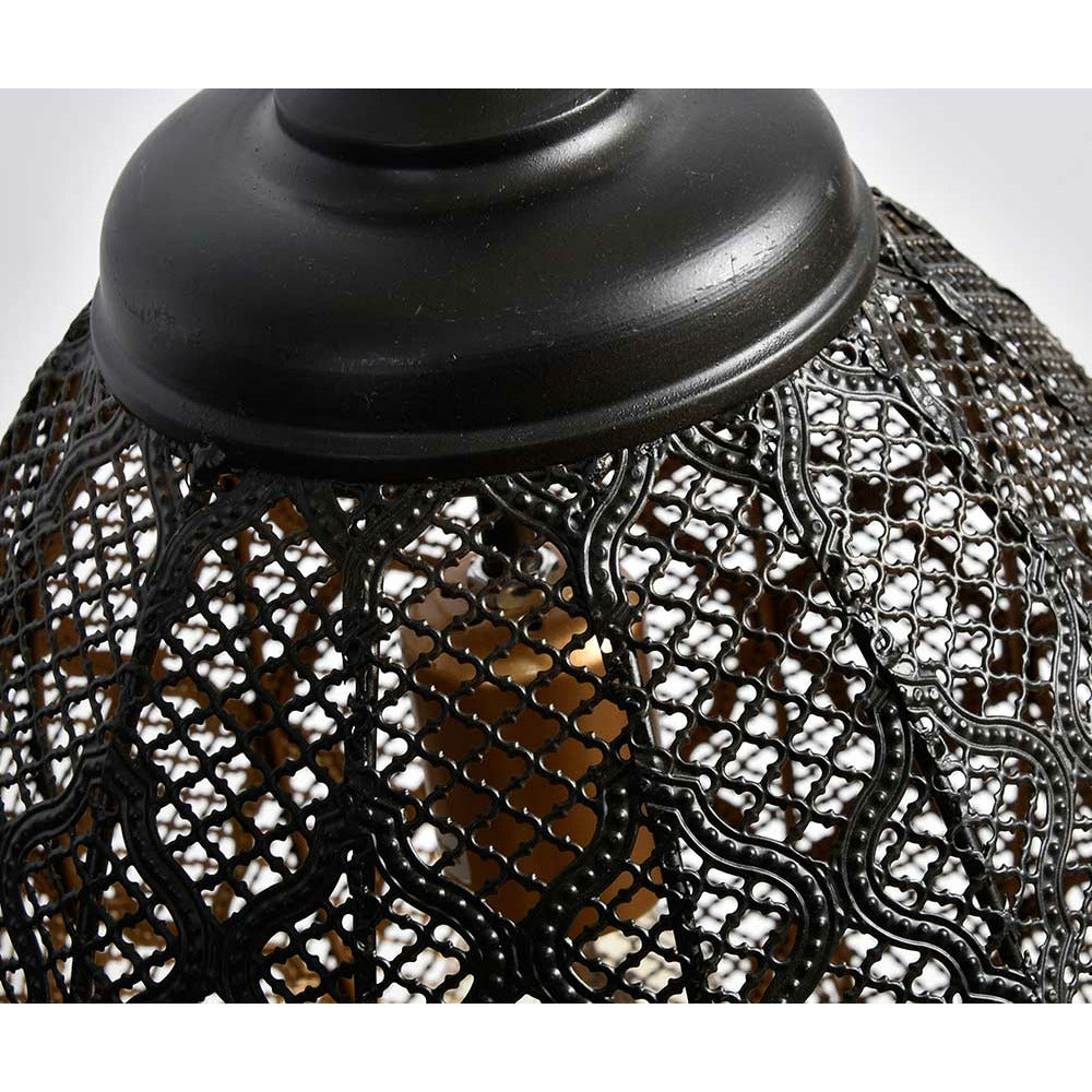 Lampa sufitowa orientalna Nero B mniejsza Belldeco