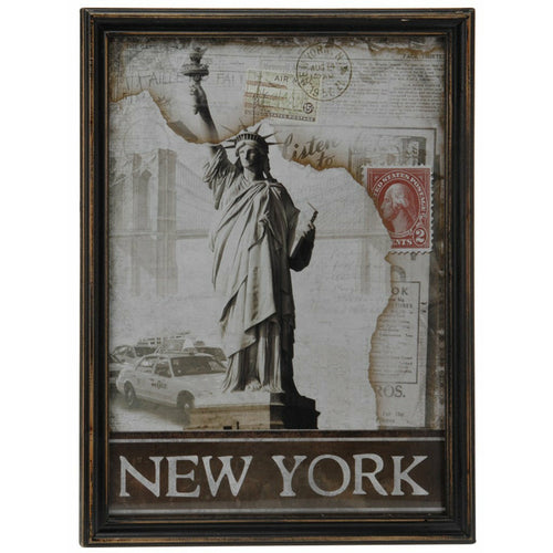 Obraz statua wolności New york w ozdobnej ramie