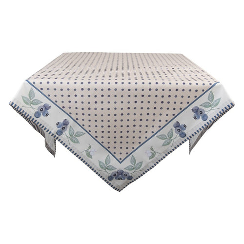 Obrus wzór owoce retro 150 x 150 Clayre Eef