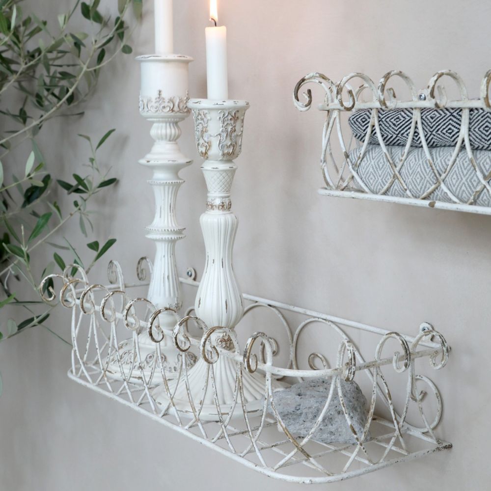 Półki ścienne prowansalskie Chic Antique 3 szt.