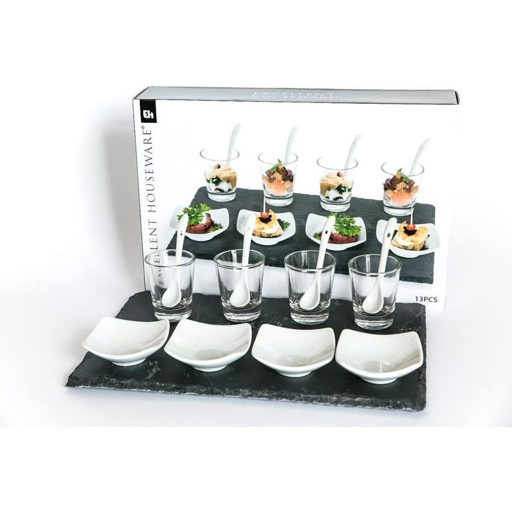 Patera kamienna na przystawki , przekąski