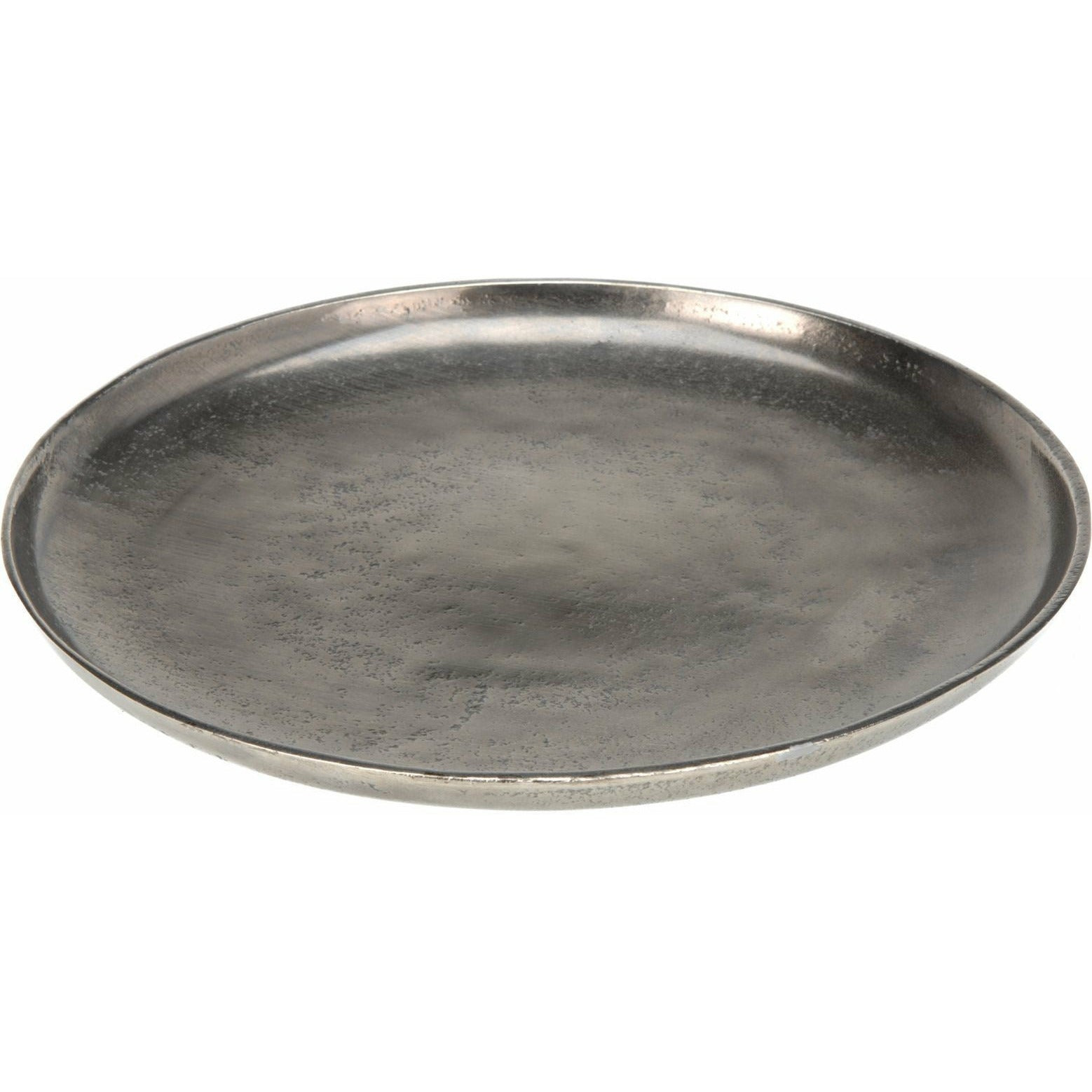 Patera  stylowa okrągła srebrna Deluxe