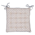 Poduszka na krzesło do kuchni owoce beżowa z wypełnieniem Clayre Eef