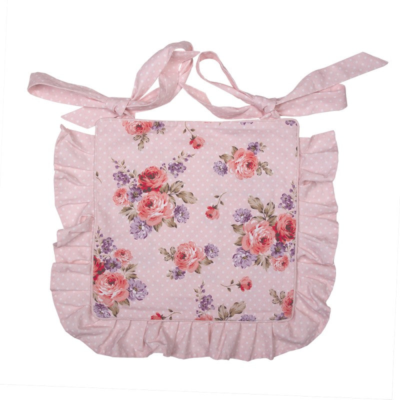 Poduszka na siedzisko kwiaty różowa Clayre Eef