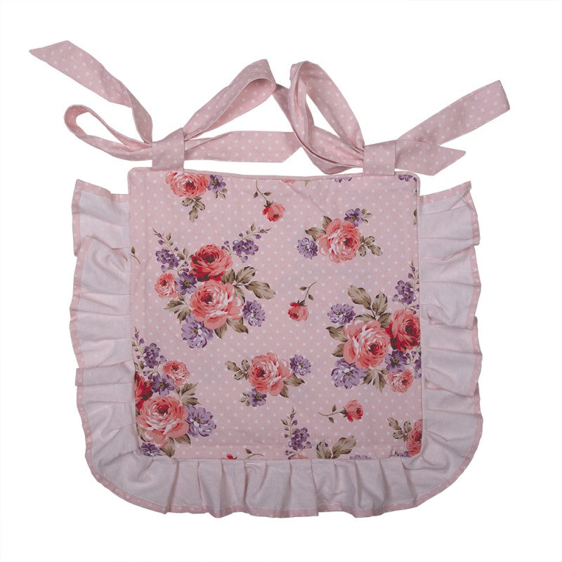 Poduszka na siedzisko kwiaty różowa Clayre Eef