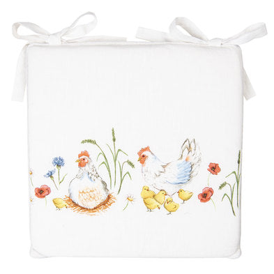 Poduszka na krzesło kurki Clayre Eef