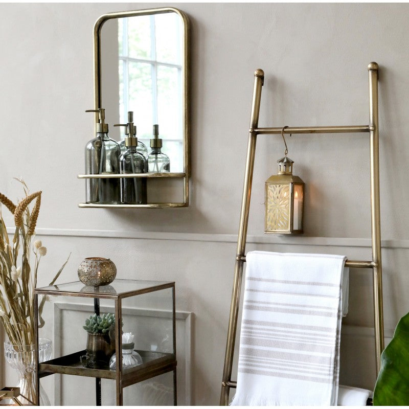 Szklany pojemnik na mydło szary B Chic Antique