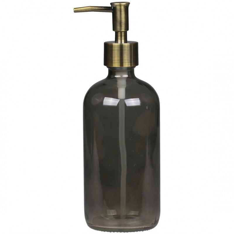 Szklany pojemnik na mydło szary A Chic Antique