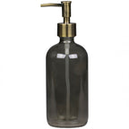 Szklany pojemnik na mydło szary B Chic Antique